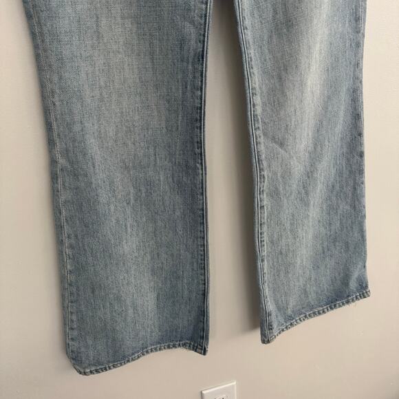 Pistola Stevie Relaxed Distressed Flare Jeans in Ruthless - Picture 4 of 7